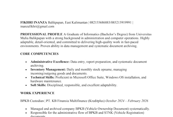 be your expert virtual assistant for data entry and ms office